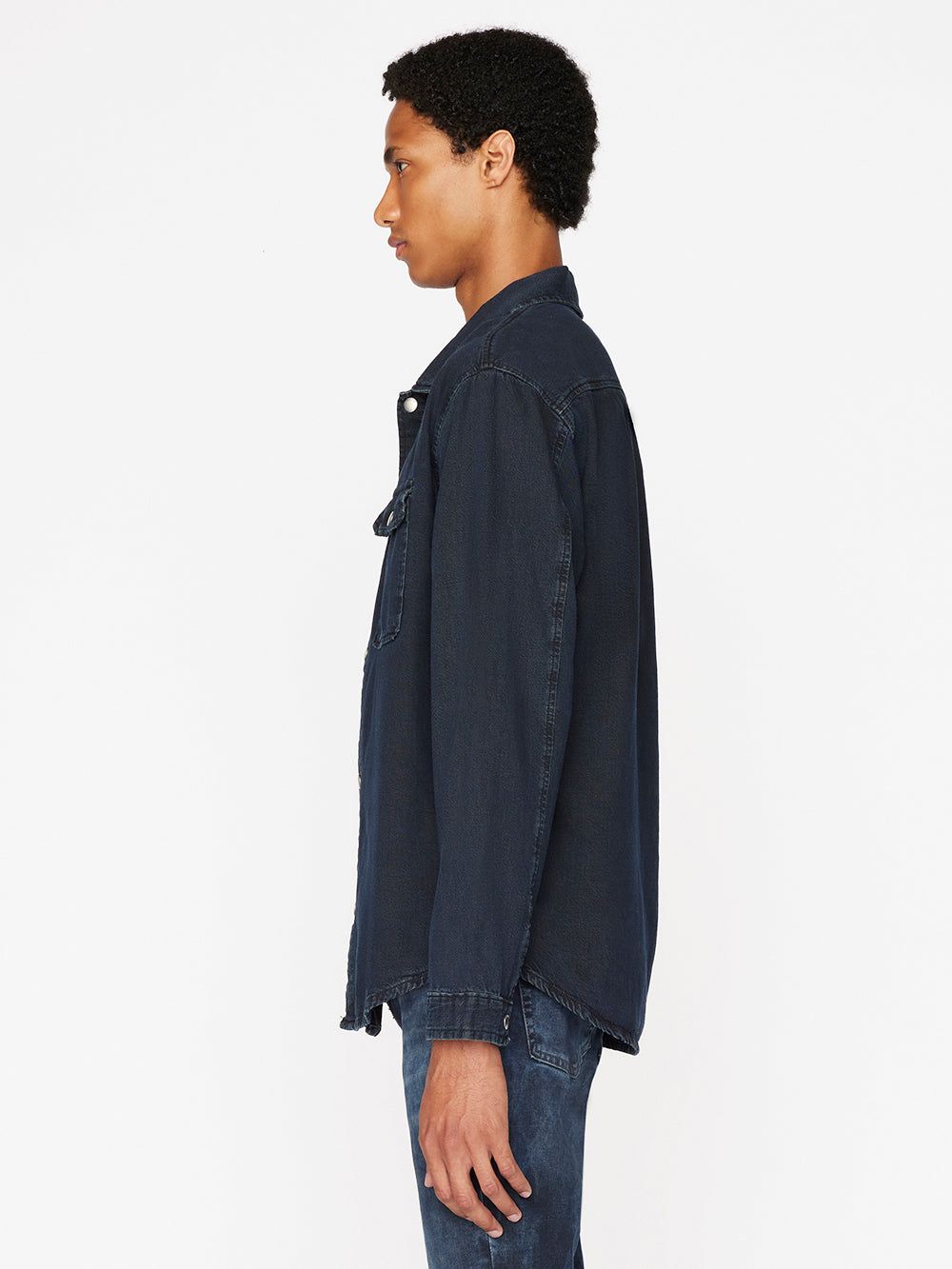 Denim Shirt -- Washed Placid sold by Frame Denim product image thumbnail 6