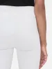 The Jetset Flare -- White sold by Frame Denim