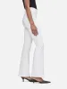 The Jetset Flare -- White sold by Frame Denim