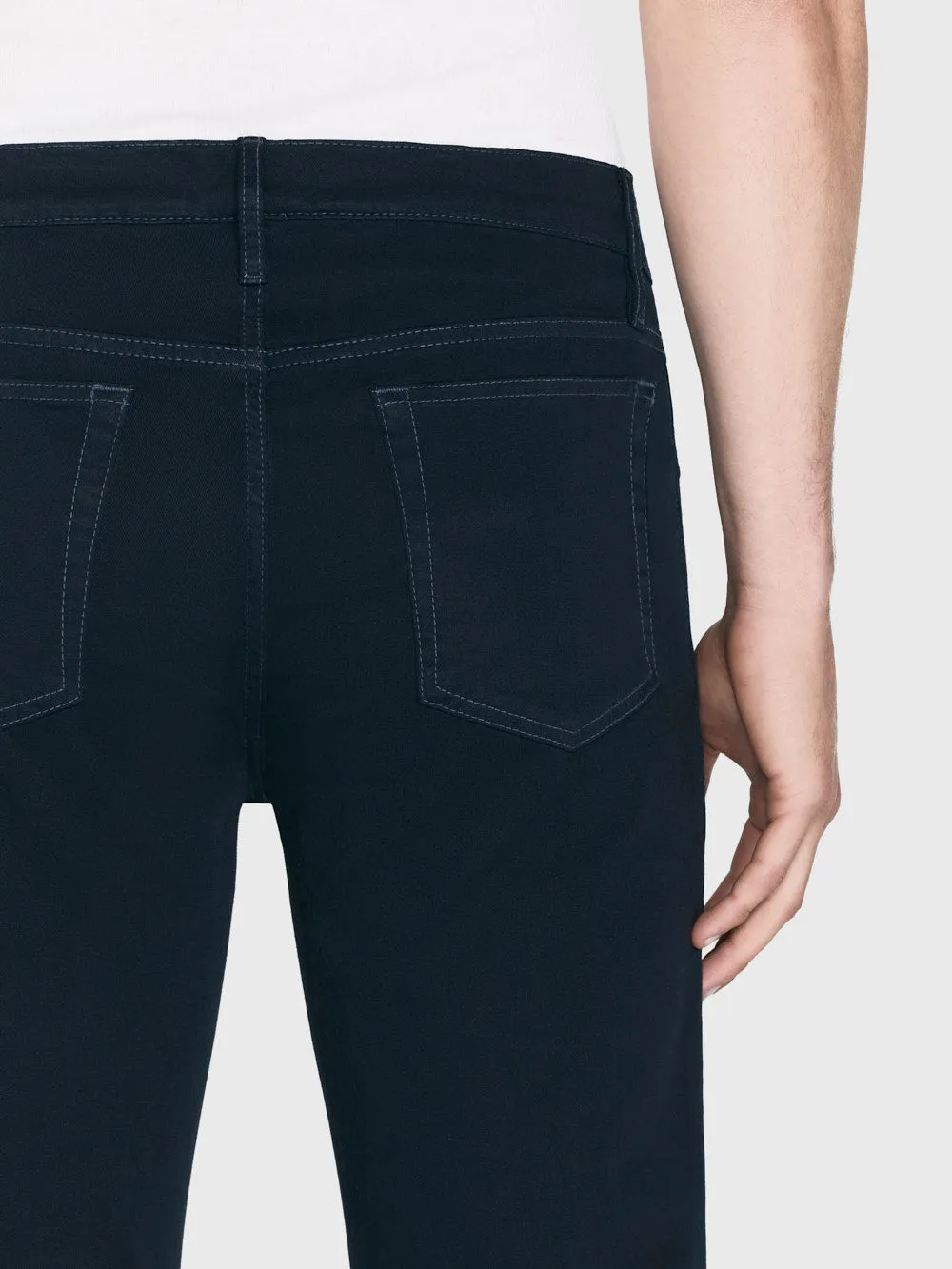 Modern Straight Stretch Twill -- Dark Navy sold by Frame Denim product image thumbnail 3