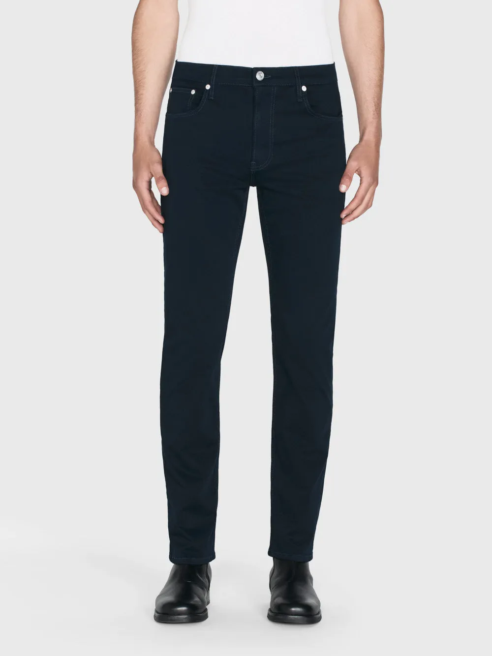 Modern Straight Stretch Twill -- Dark Navy sold by Frame Denim product image thumbnail 2