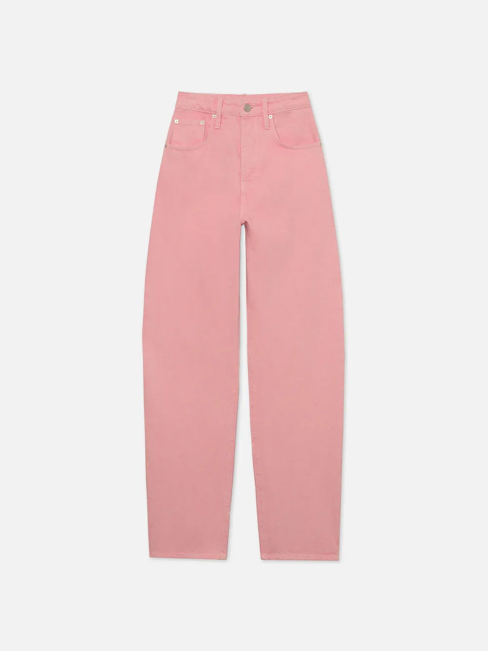 Long Barrel -- Washed Dusty Pink sold by Frame Denim