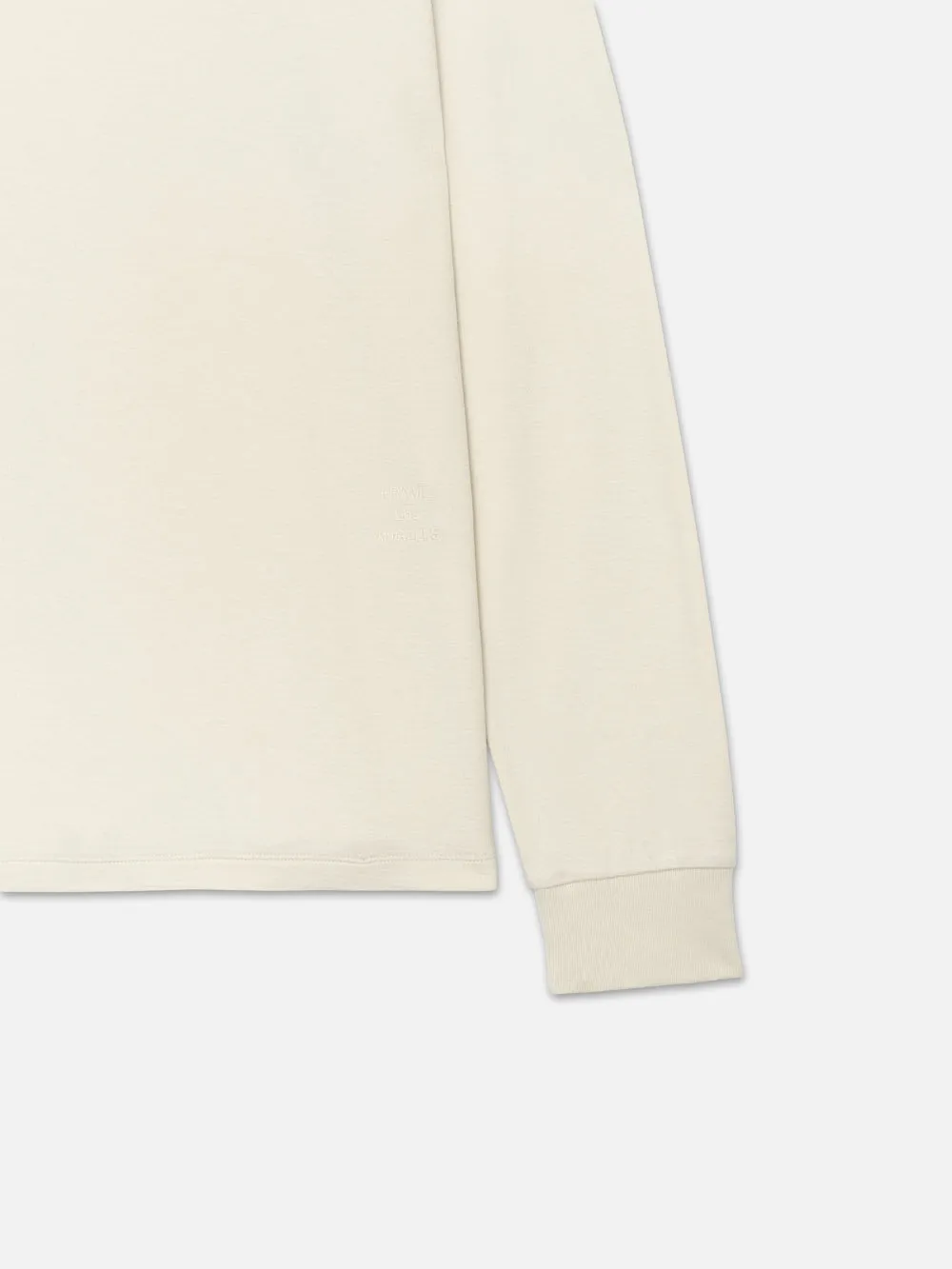 Duo Fold Crew -- White Canvas sold by Frame Denim product image thumbnail 2