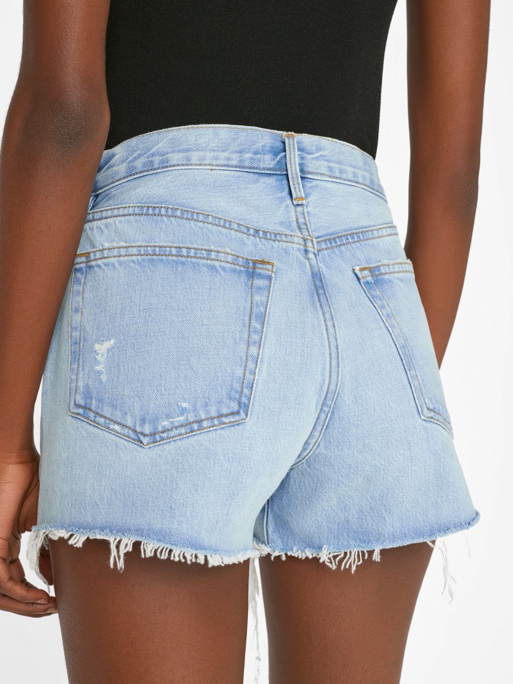 Le Brigette Short Raw Edge -- Legacy Baines sold by Frame Denim product image thumbnail 5