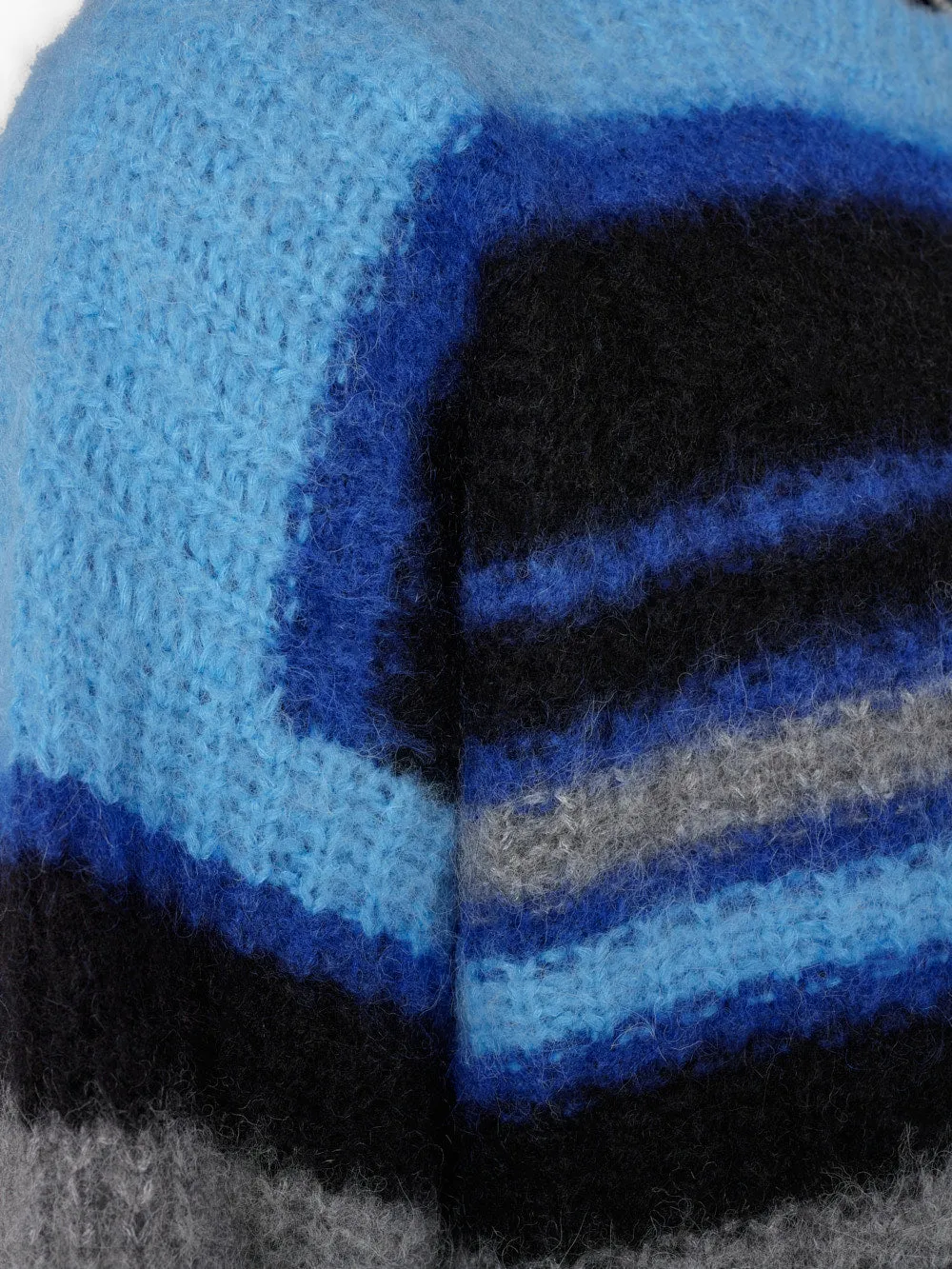 Alpaca Sweater -- Sky Blue Multi sold by Frame Denim product image thumbnail 4