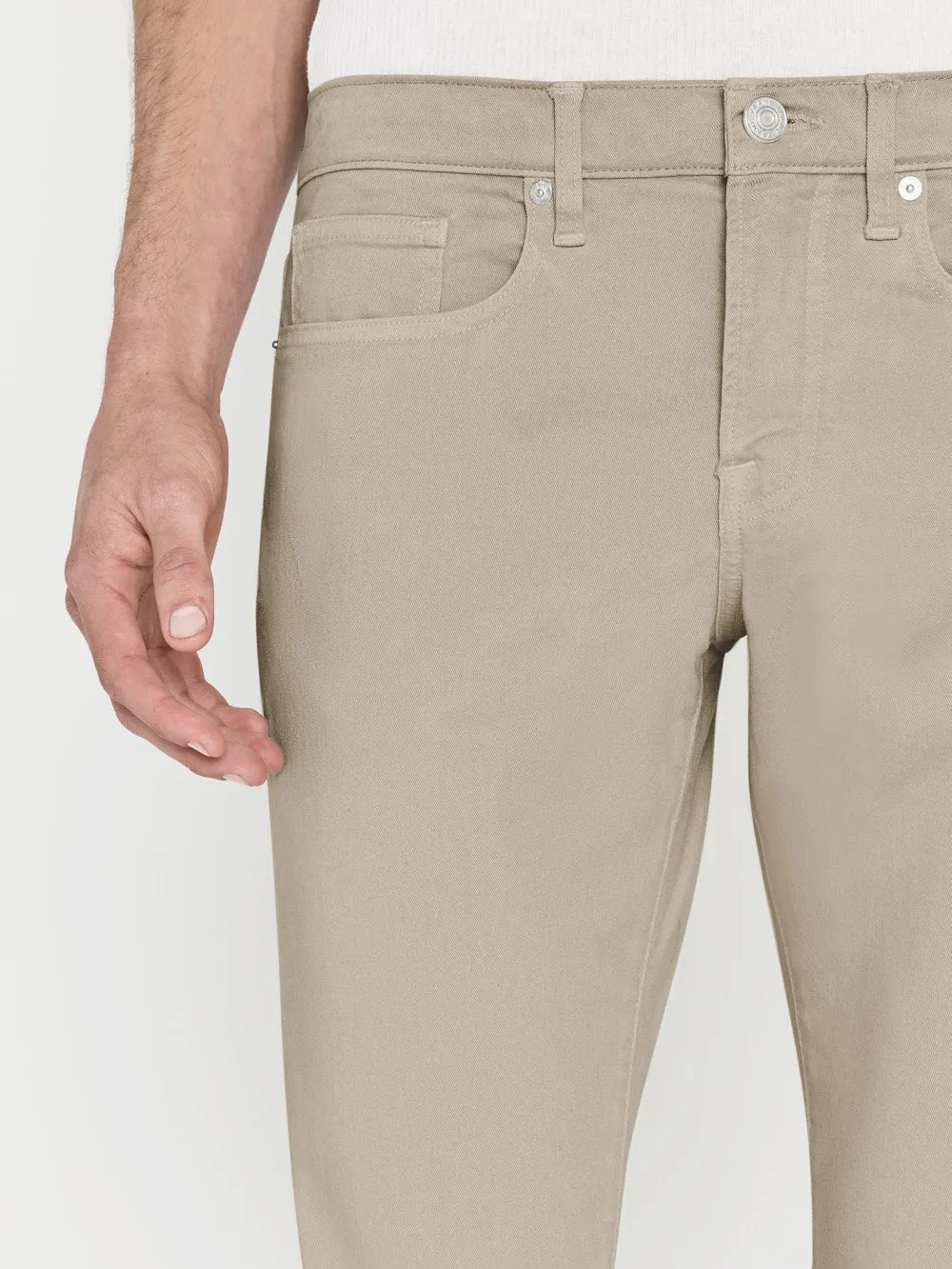 L'Homme Slim Brushed Twill -- Mineral Grey sold by Frame Denim product image thumbnail 5