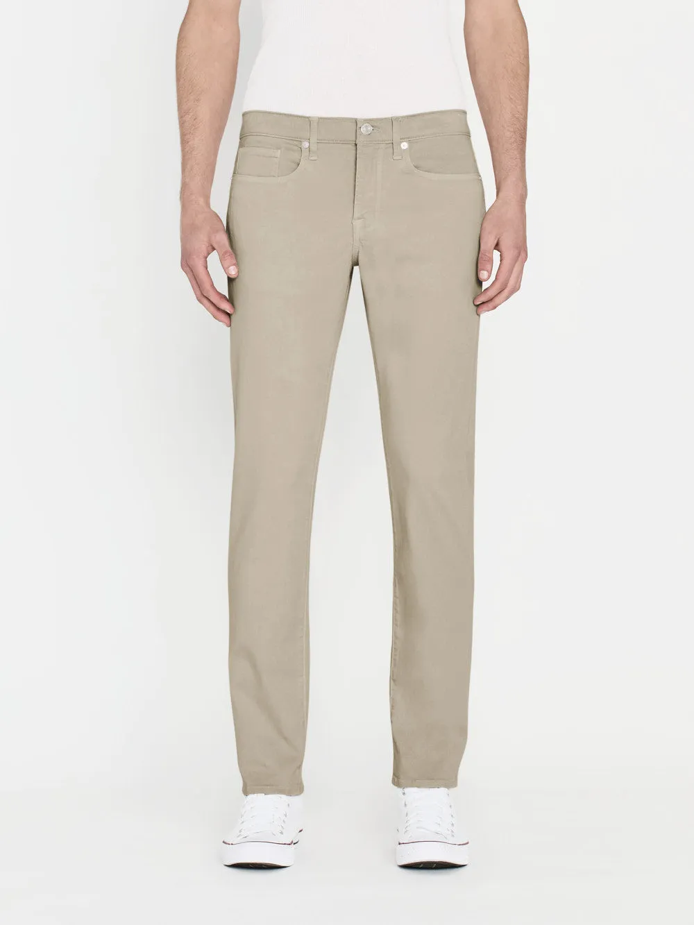 L'Homme Slim Brushed Twill -- Mineral Grey sold by Frame Denim product image thumbnail 2