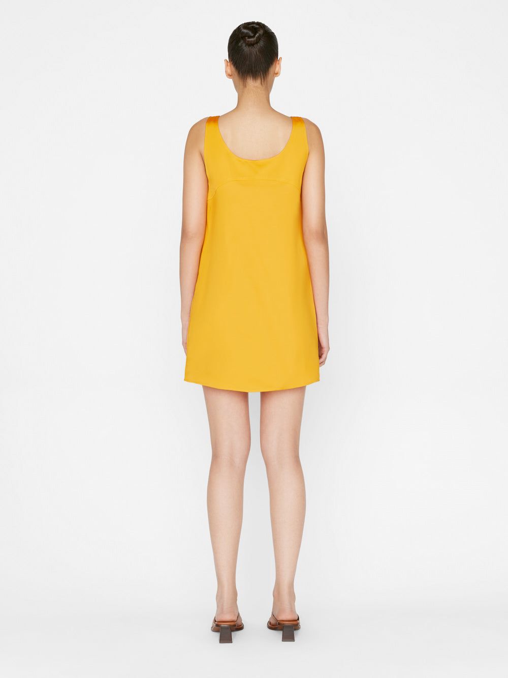 Micro Flare Dress -- Nectarine sold by Frame Denim product image thumbnail 6