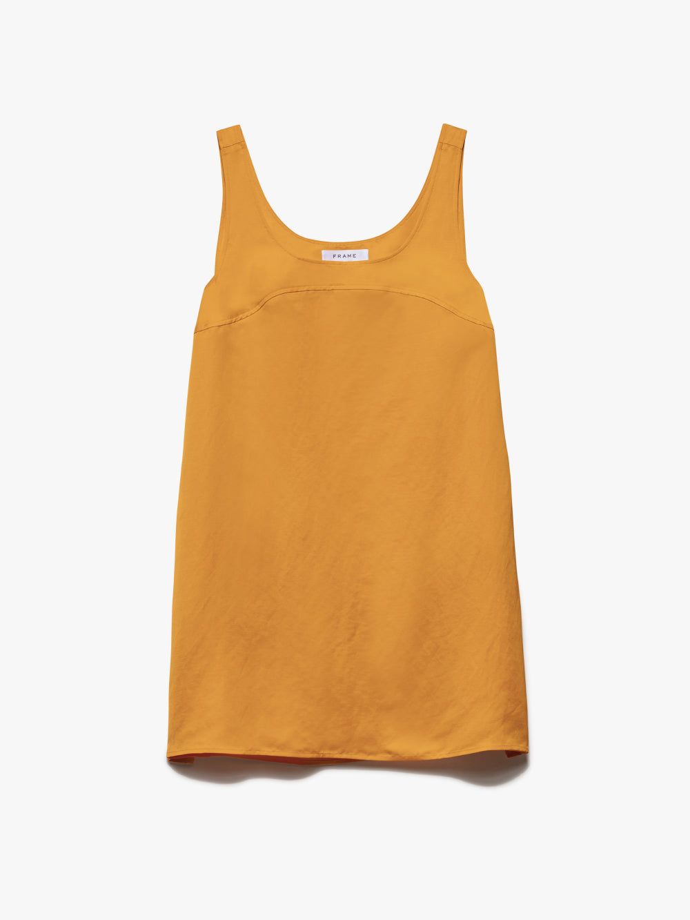 Micro Flare Dress -- Nectarine sold by Frame Denim