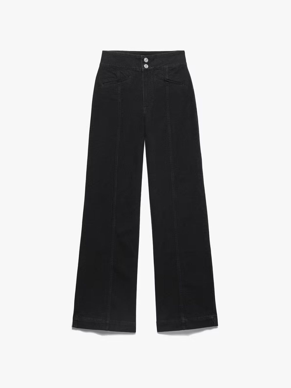 Tailored Wide Leg -- Film Noir sold by Frame Denim