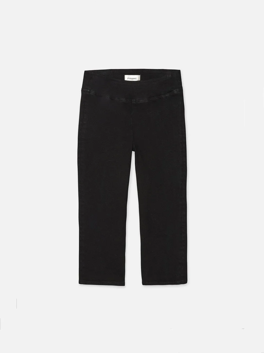 Jetset Capri -- Sheen Noir sold by Frame Denim