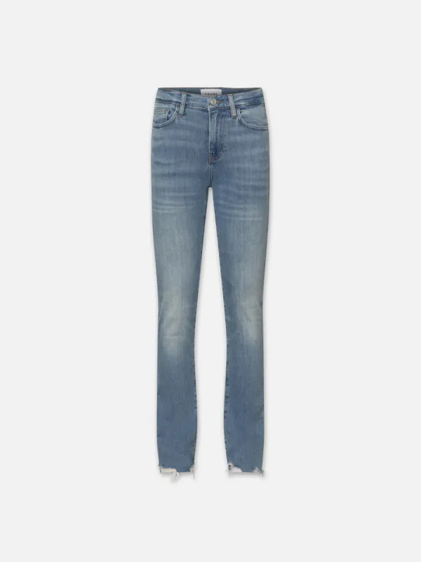 Le High Straight -- Wavey Modern Chew made by Frame Denim