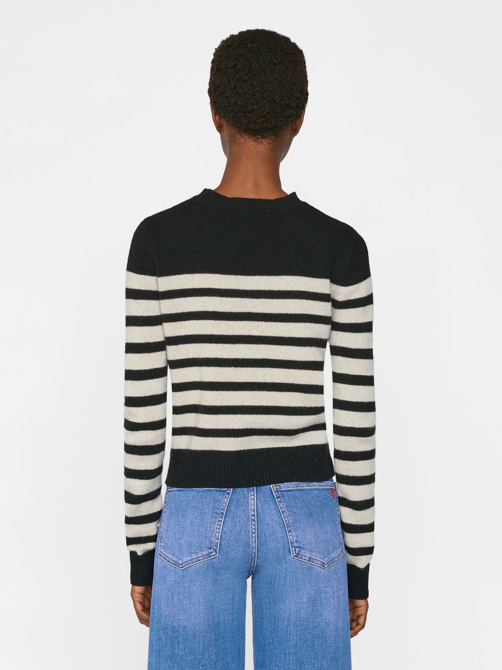 Casual Cashmere Pullover -- Noir Multi sold by Frame Denim product image thumbnail 7