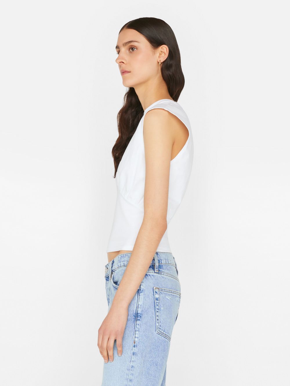Empire Sleeveless Knit Top -- Blanc sold by Frame Denim product image thumbnail 5