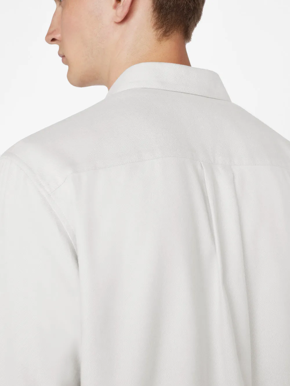Brushed Cotton Shirt -- Oatmeal sold by Frame Denim product image thumbnail 4