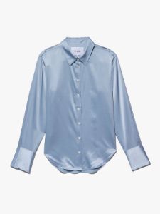 The Standard Shirt -- Chambray Blue sold by Frame Denim