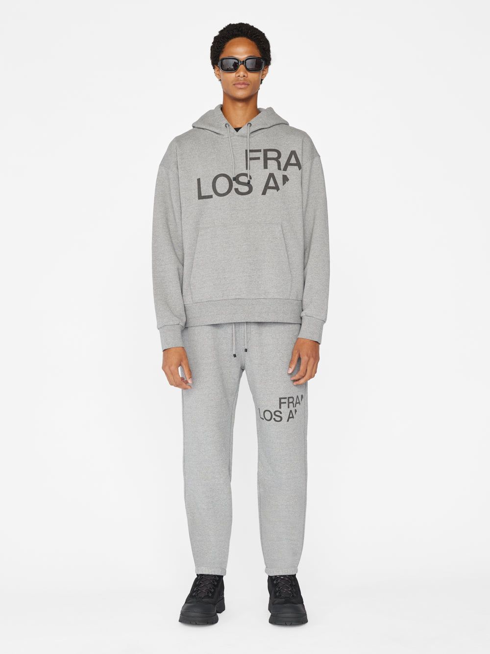 Frame LA Jogger -- Grey Melange sold by Frame Denim