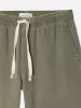 Textured Terry Travel Pant -- Smokey Olive sold by Frame Denim