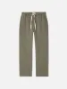 Textured Terry Travel Pant -- Smokey Olive sold by Frame Denim