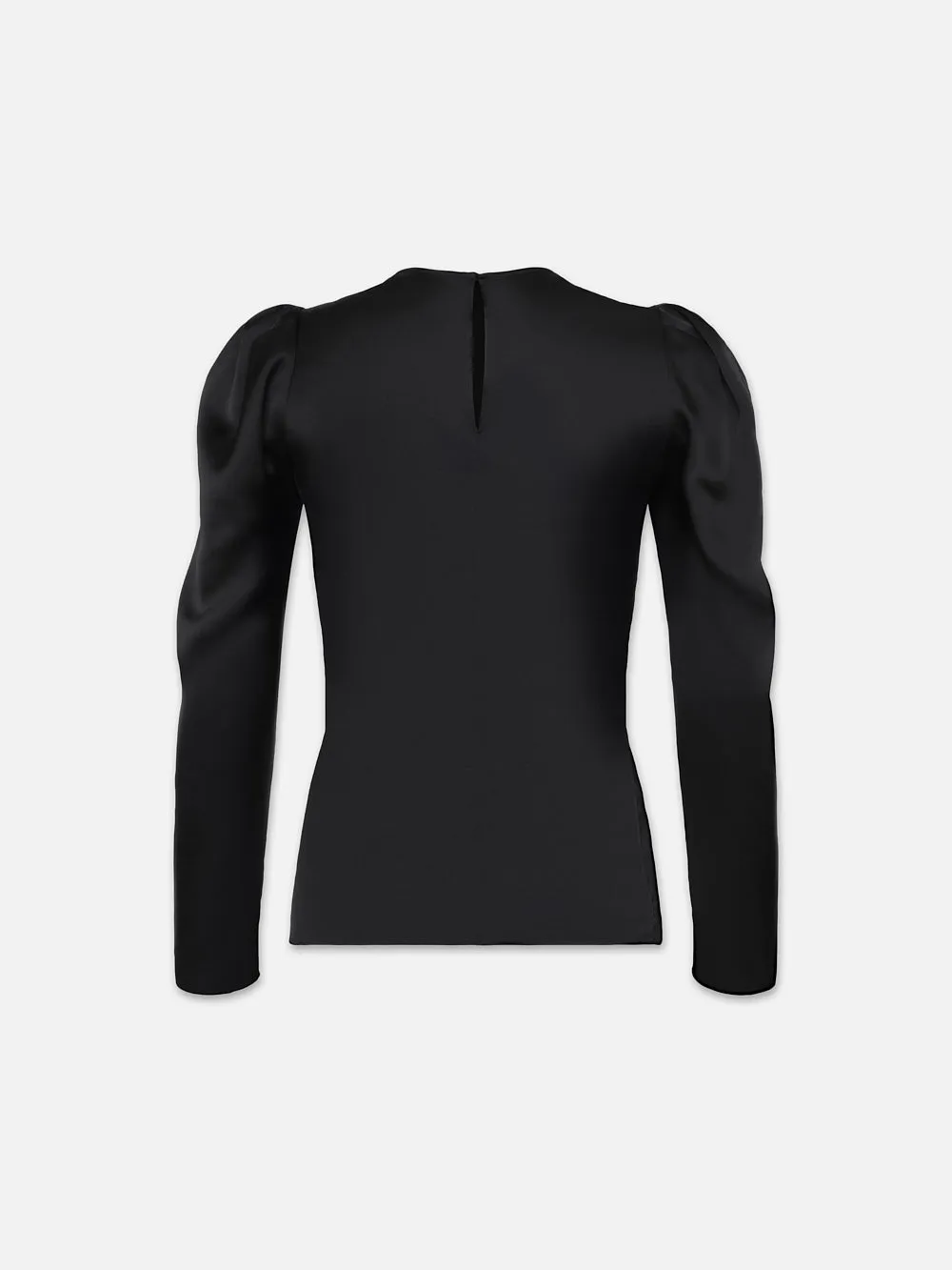 Draped Femme Blouse -- Black sold by Frame Denim product image thumbnail 3