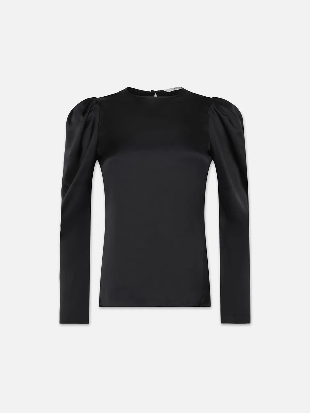 Draped Femme Blouse -- Black sold by Frame Denim