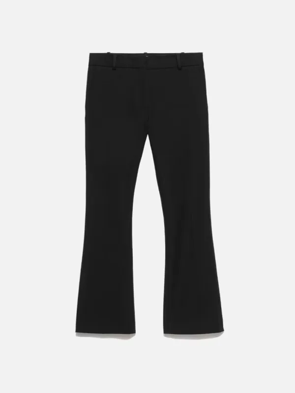 Le Crop Mini Boot Trouser -- Noir sold by Frame Denim