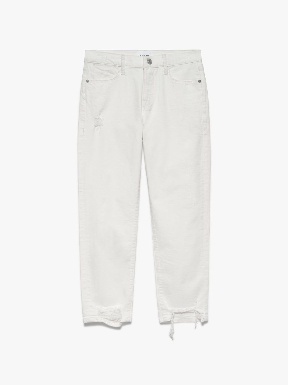 Le High Straight -- Au Natural Laskey sold by Frame Denim