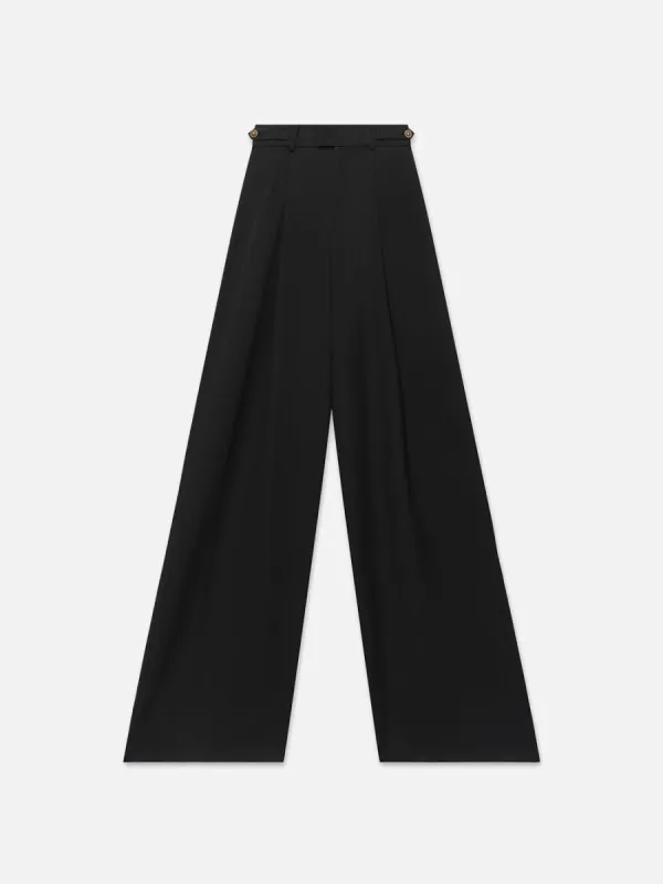 Ritz Women's Pleated Trouser -- Black sold by Frame Denim