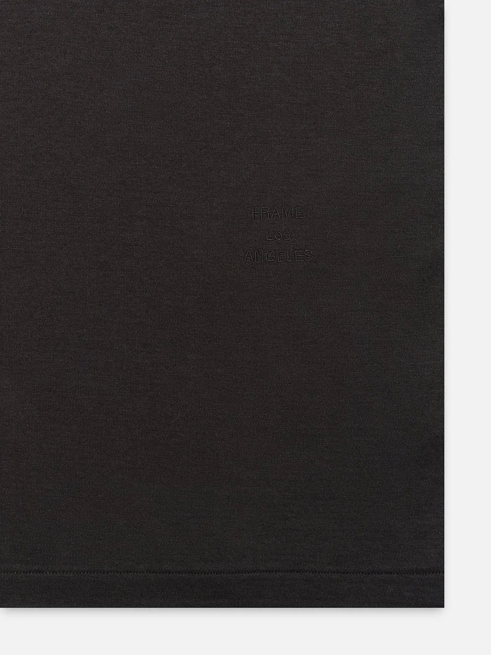 Duo Fold Tee -- Marron Heather sold by Frame Denim product image thumbnail 2
