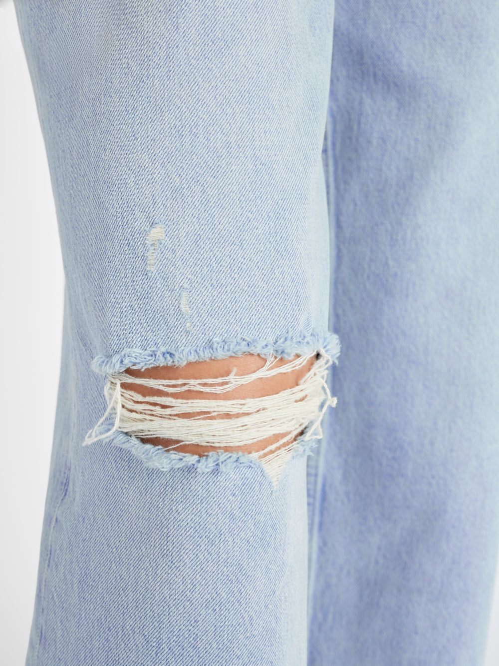 Le High 'N' Tight Wide Leg -- Bilson Rips sold by Frame Denim product image thumbnail 5