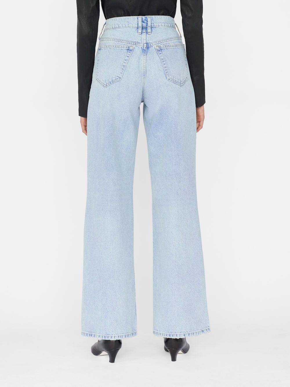 Le High 'N' Tight Wide Leg -- Bilson Rips sold by Frame Denim product image thumbnail 8