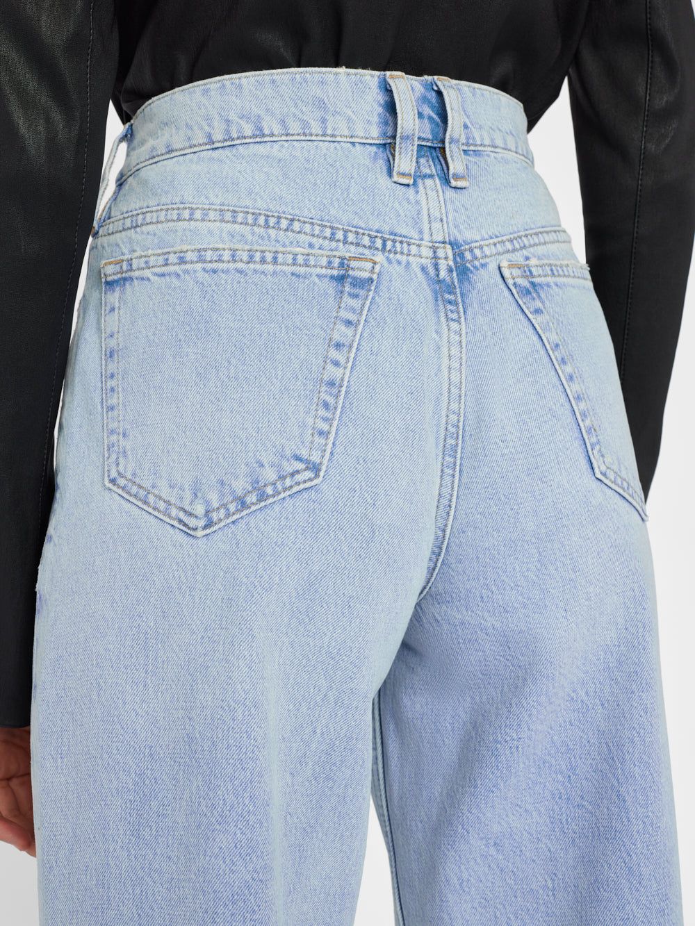 Le High 'N' Tight Wide Leg -- Bilson Rips sold by Frame Denim product image thumbnail 6