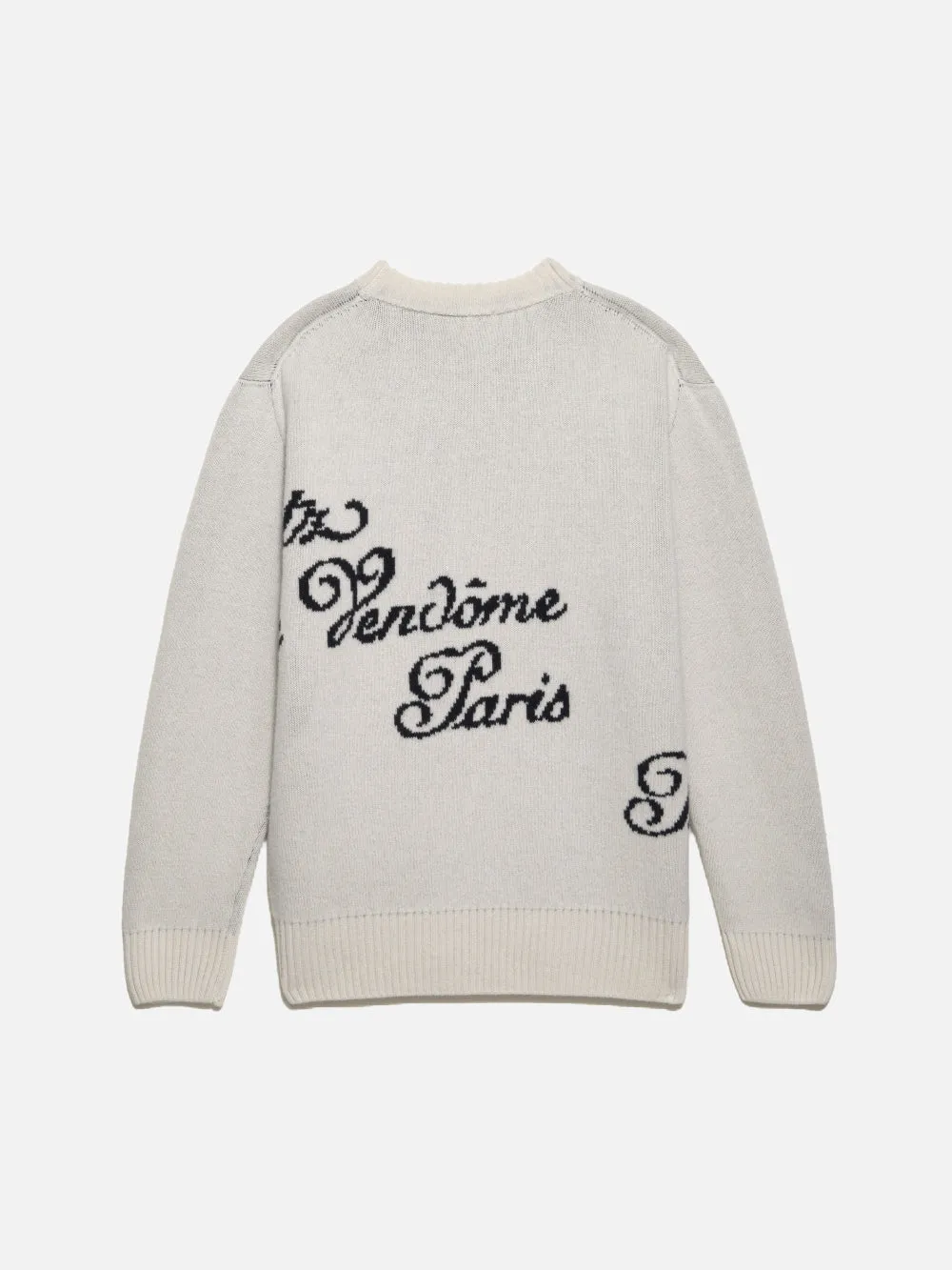 Ritz Men's Crew Sweater -- Off White Multi sold by Frame Denim product image thumbnail 2