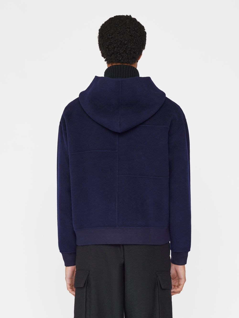 Double Face Wool Jacket -- Navy sold by Frame Denim product image thumbnail 7