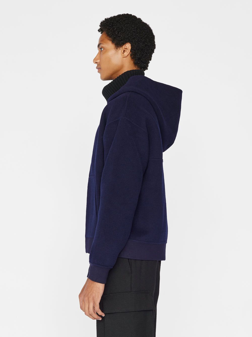 Double Face Wool Jacket -- Navy sold by Frame Denim product image thumbnail 6