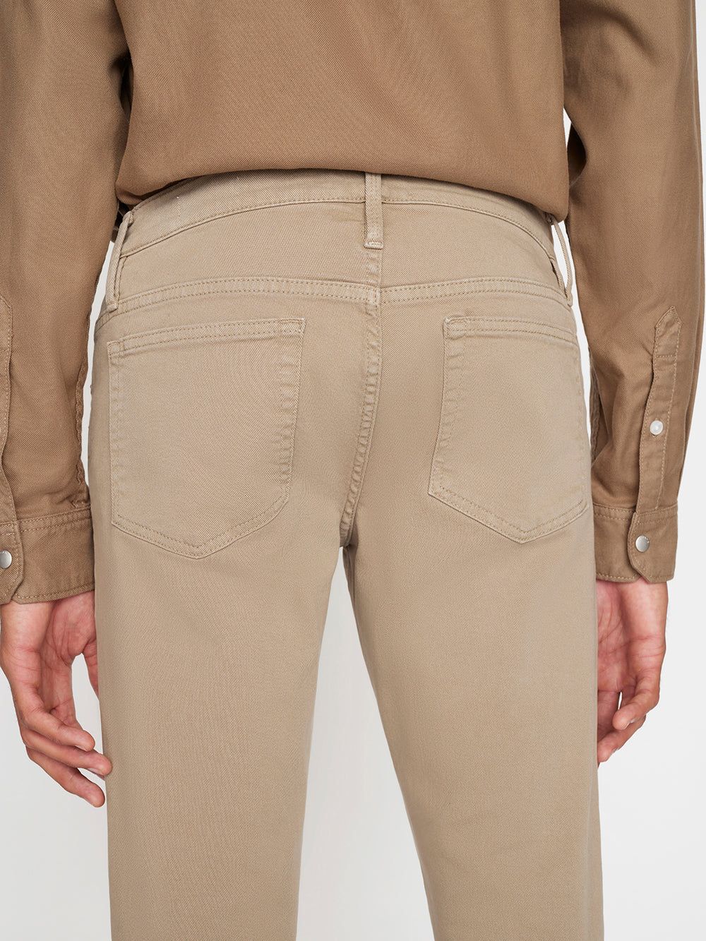 L'Homme Slim Twill -- Garage Fatigue sold by Frame Denim product image thumbnail 6