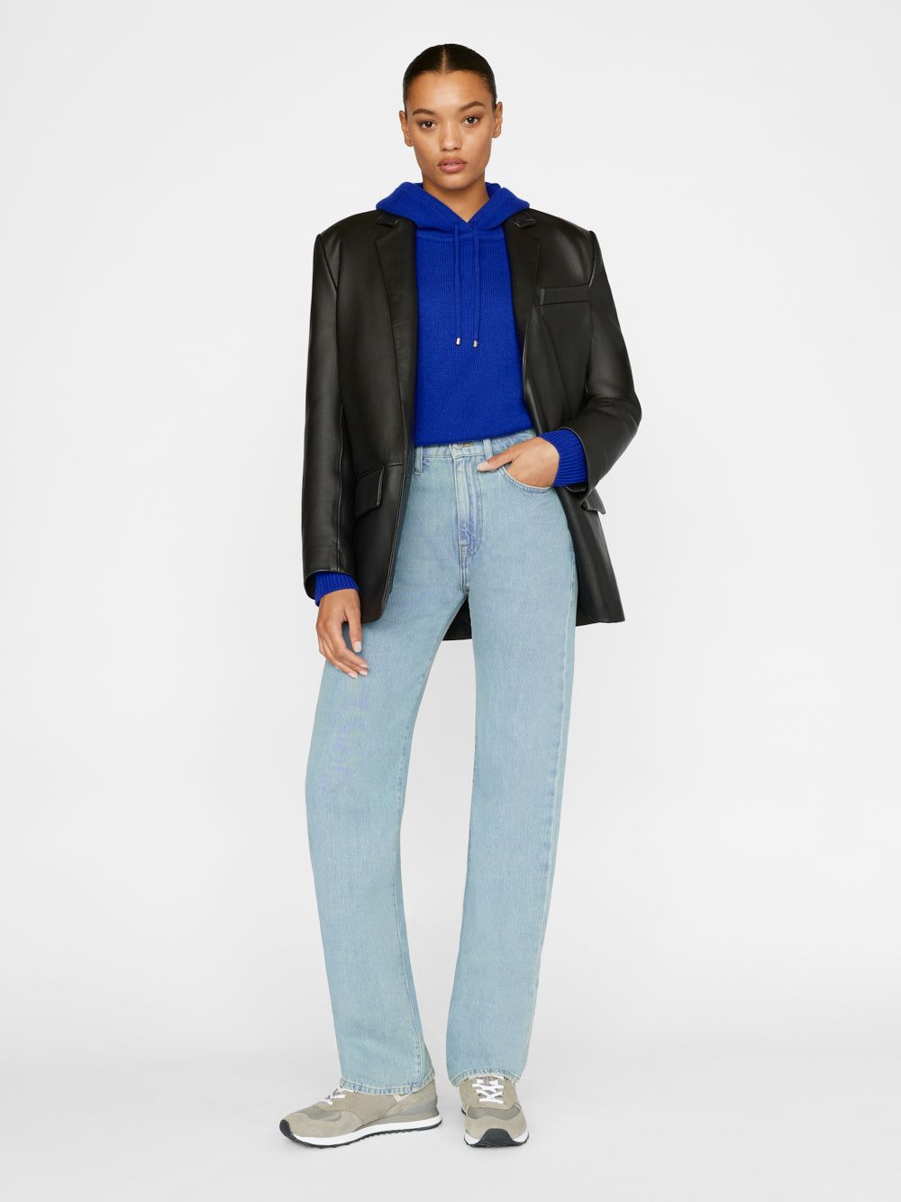 Cashmere Hoodie -- Ultramarine sold by Frame Denim product image thumbnail 2