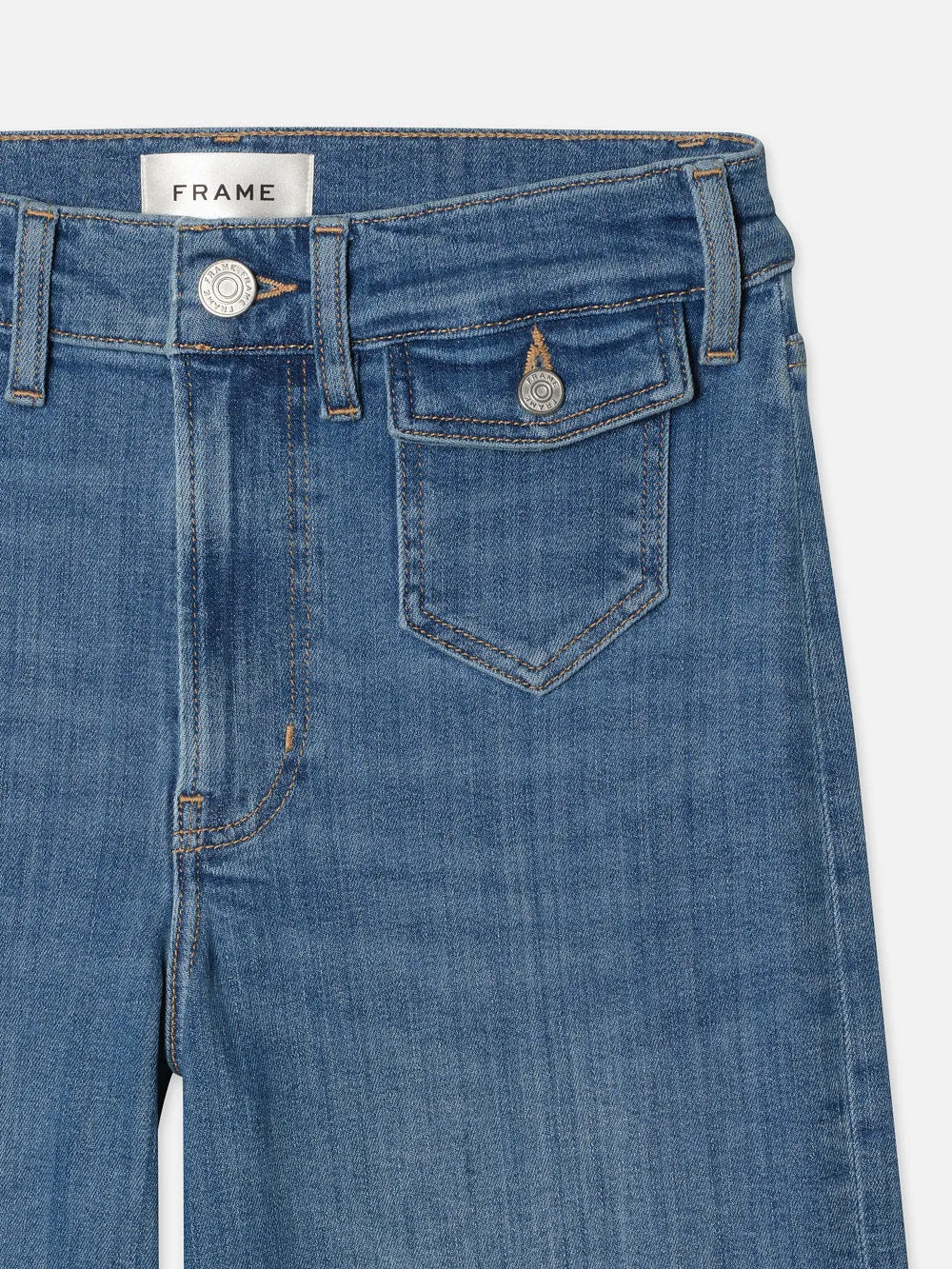 Patch Pocket Slim Palazzo -- Doris sold by Frame Denim product image thumbnail 2