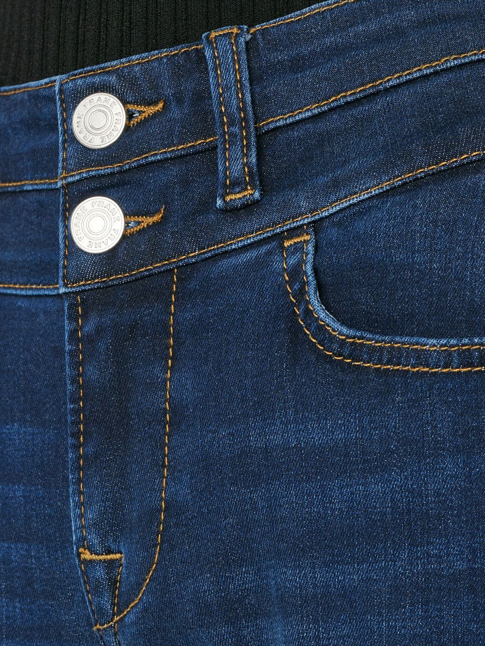 Double Waist Band High Flare -- Majesty sold by Frame Denim product image thumbnail 5
