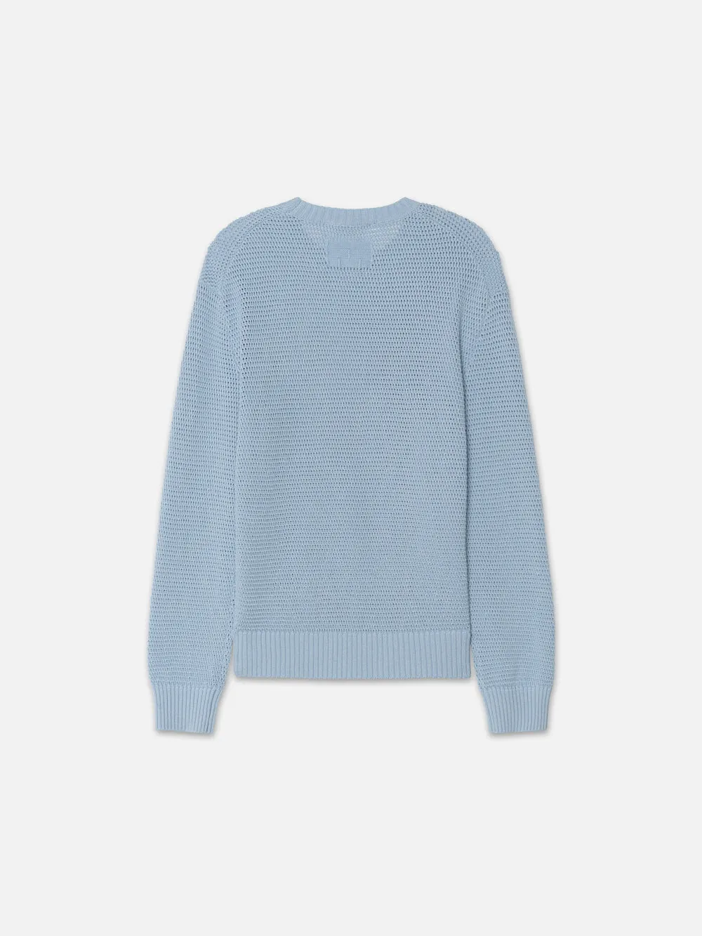Cotton Blend Sweater -- Light Blue sold by Frame Denim product image thumbnail 3