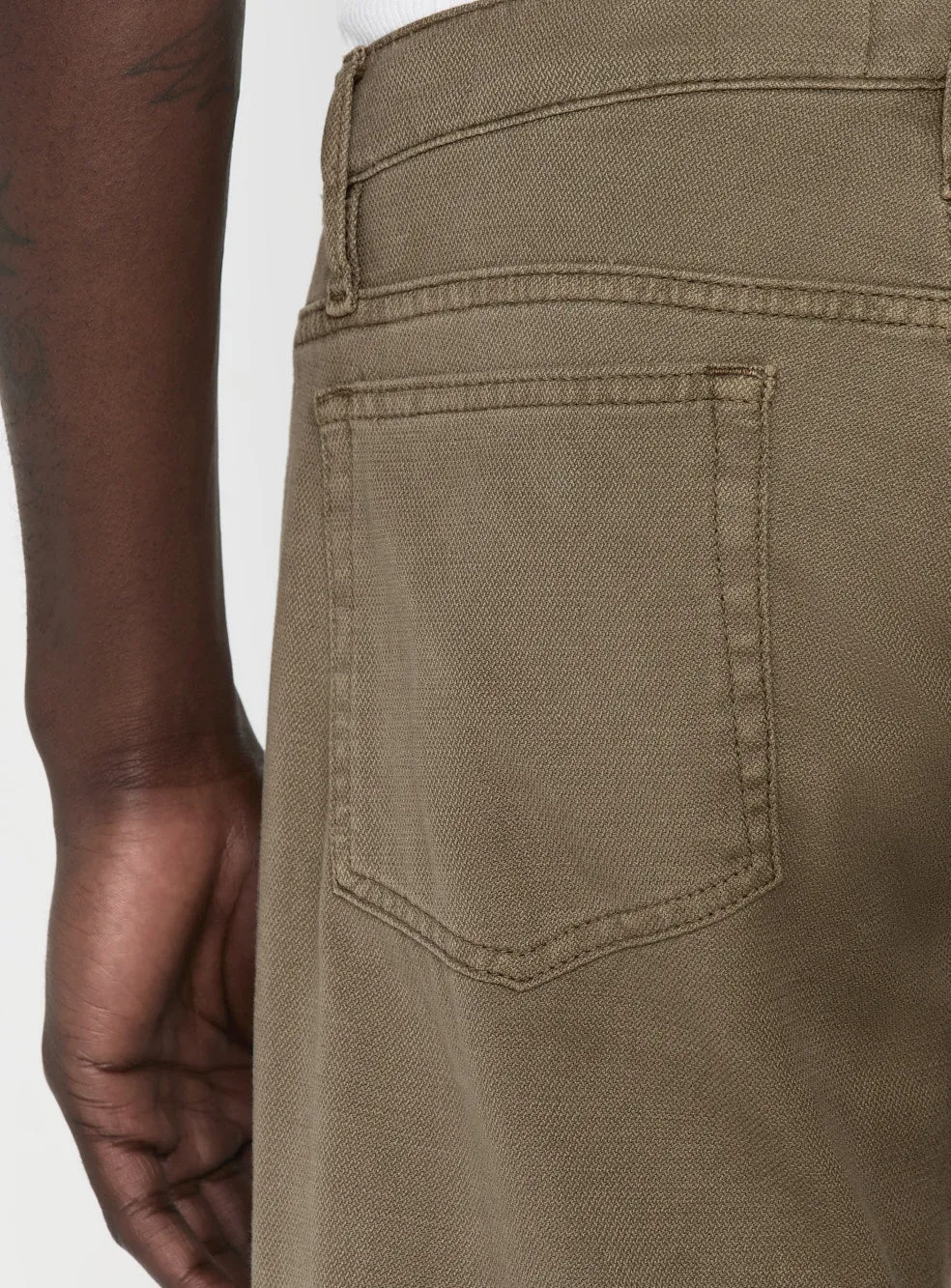 L'Homme Slim Lightweight Twill -- Garage Dry Sage sold by Frame Denim product image thumbnail 3