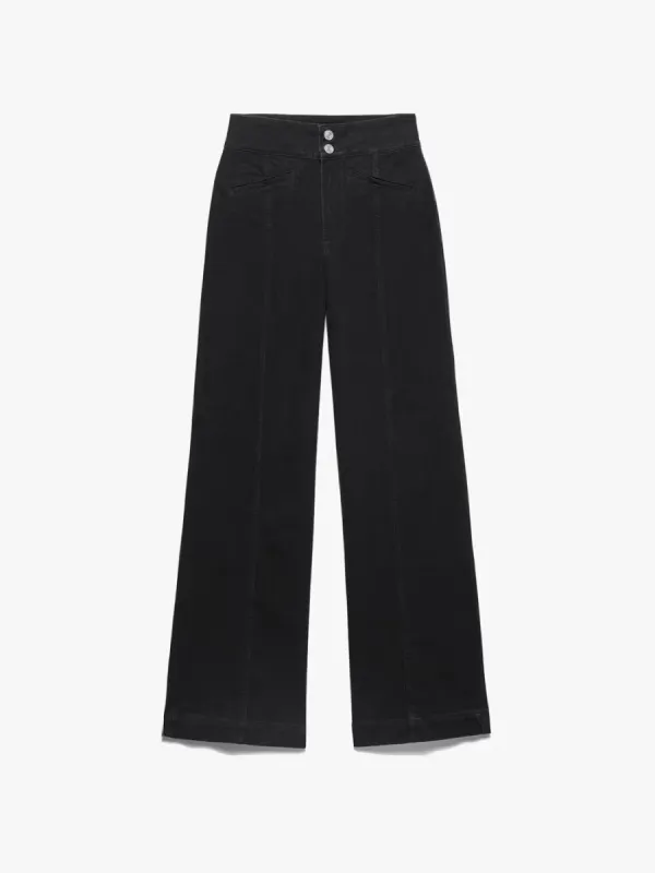 Tailored Wide Leg -- Film Noir made by Frame Denim