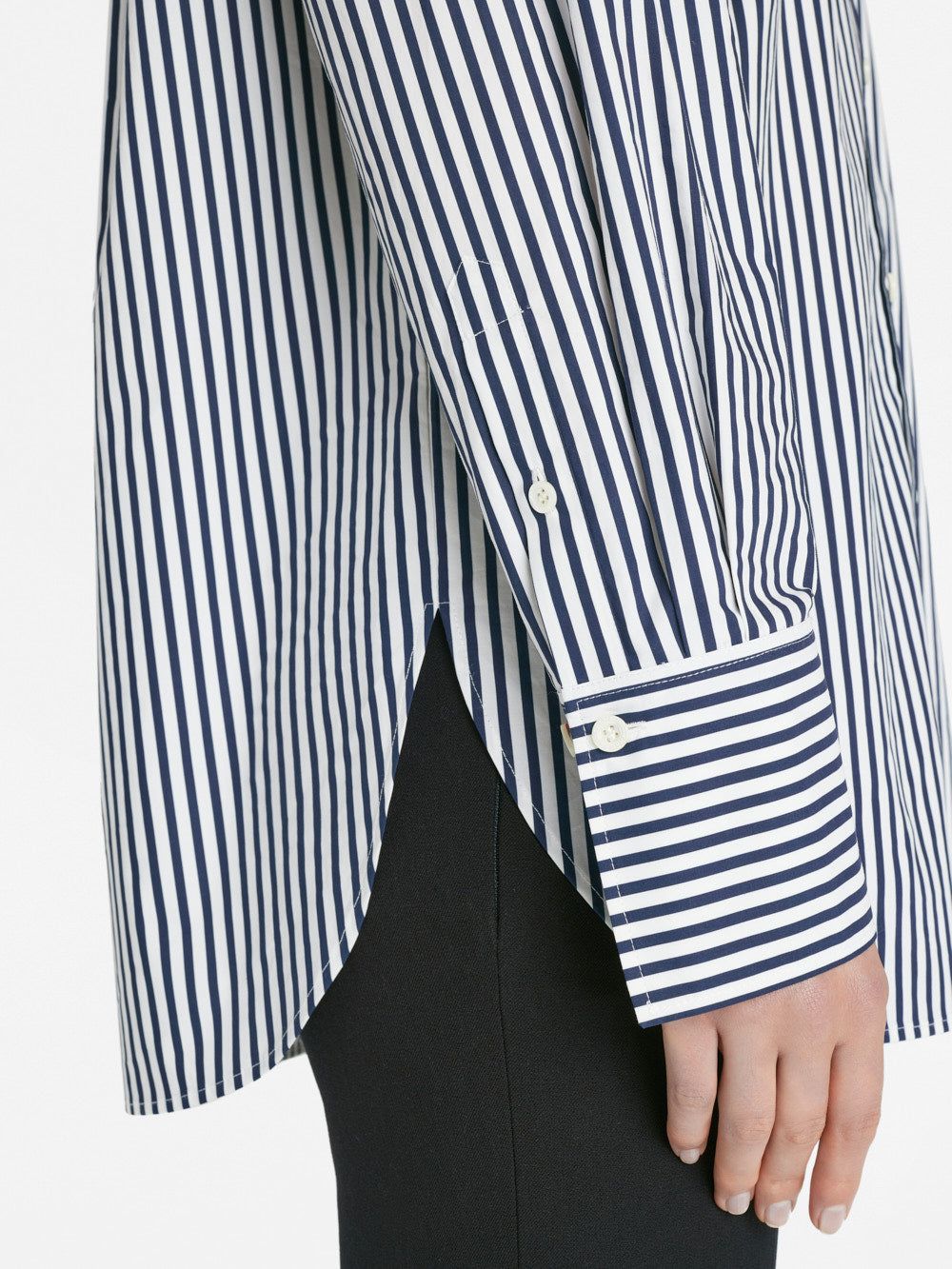 The Oversized Shirt -- Blanc Multi sold by Frame Denim product image thumbnail 5