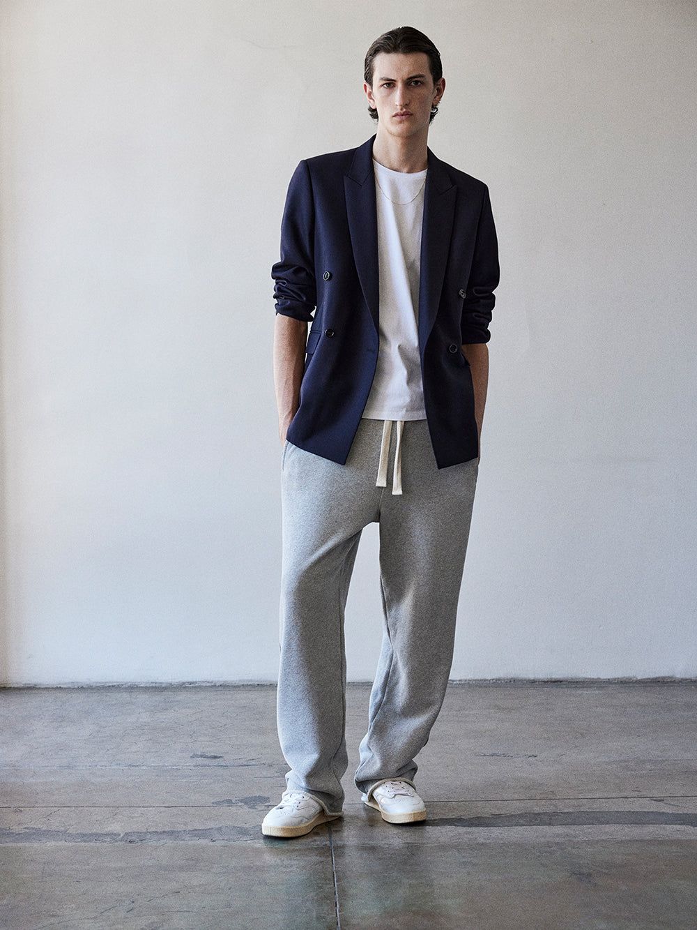 Double Breasted Blazer -- Dark Navy sold by Frame Denim product image thumbnail 2