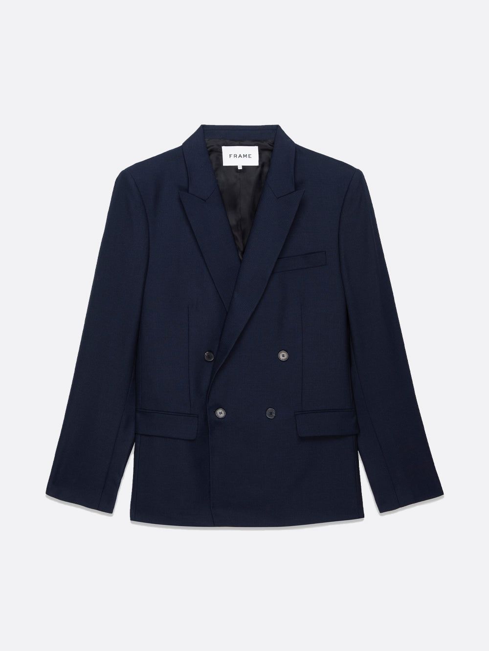Double Breasted Blazer -- Dark Navy sold by Frame Denim