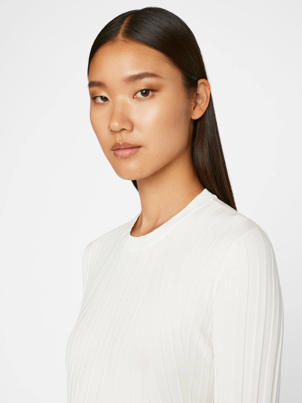 Ribbed Sweater Dress -- Off White sold by Frame Denim product image thumbnail 2