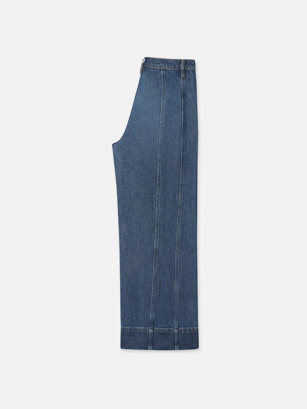 The Seamed Wide Leg Crop -- Etta sold by Frame Denim product image thumbnail 3