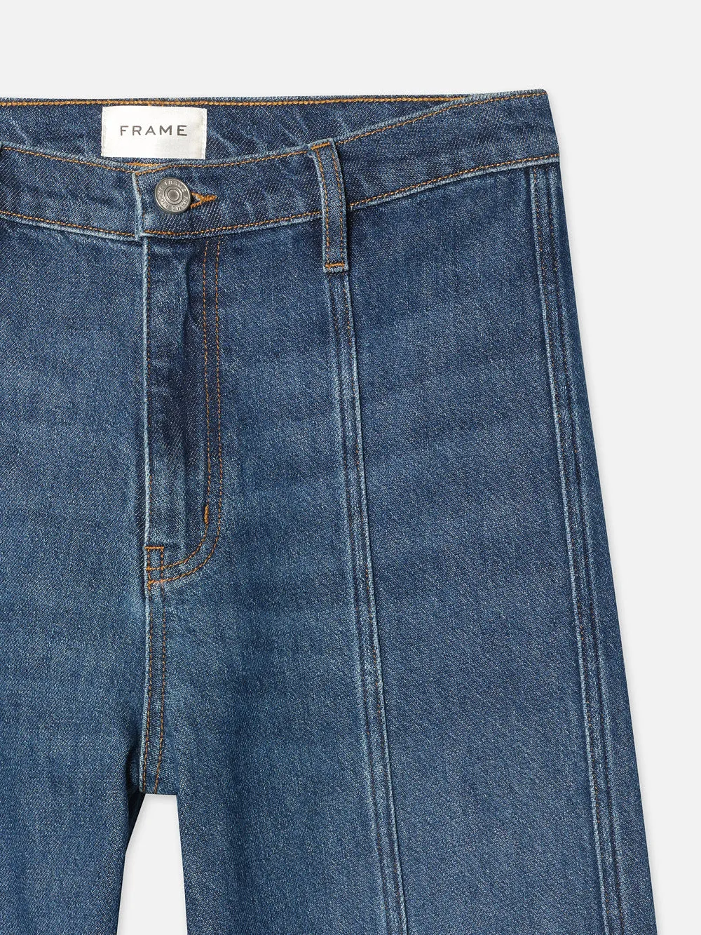 The Seamed Wide Leg Crop -- Etta sold by Frame Denim product image thumbnail 2