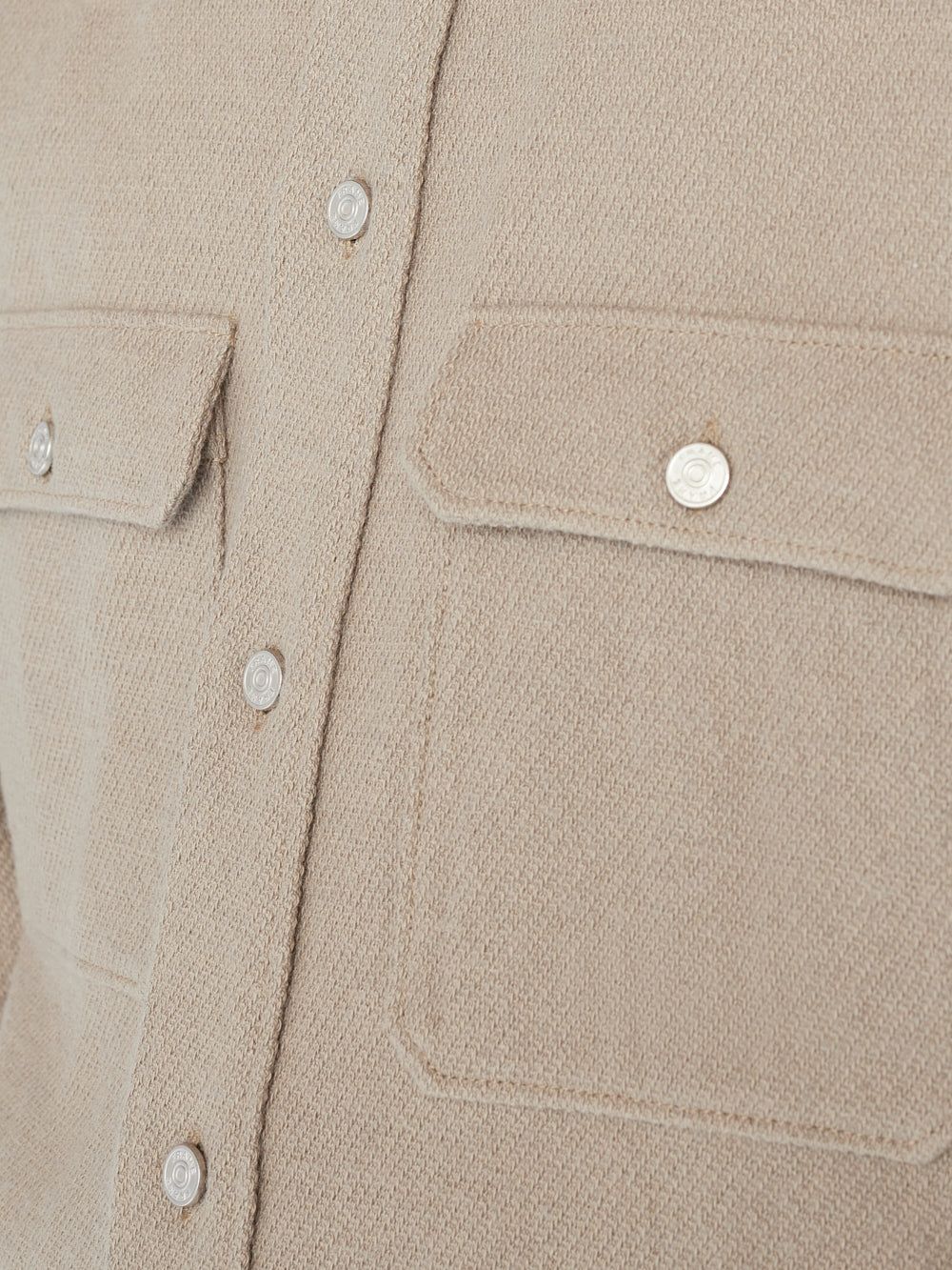 Textured Overshirt -- Dove Grey sold by Frame Denim product image thumbnail 6