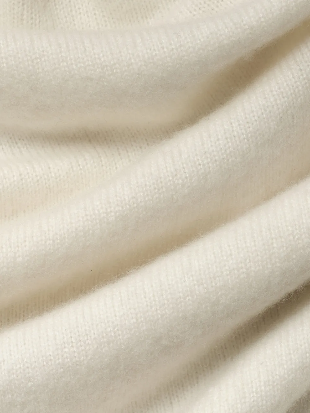 Lightweight Cashmere Silk Sweater -- Vanilla sold by Frame Denim product image thumbnail 4